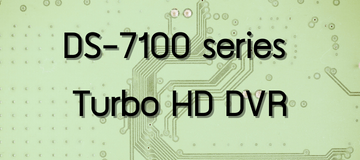 DS-7100 series Turbo HD DVR